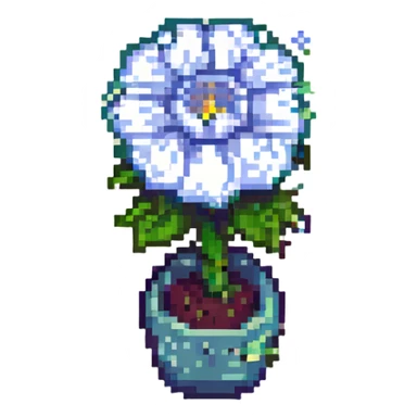 moonflower sticker