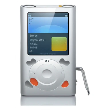 3rd generation iPod with click wheel sticker