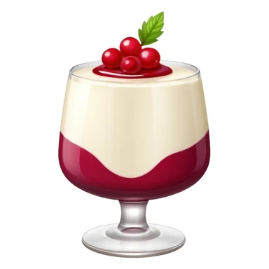 Panna cotta sticker