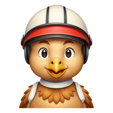Chicken jockey sticker
