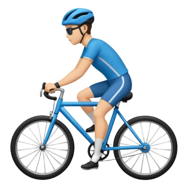human cycle icon sticker