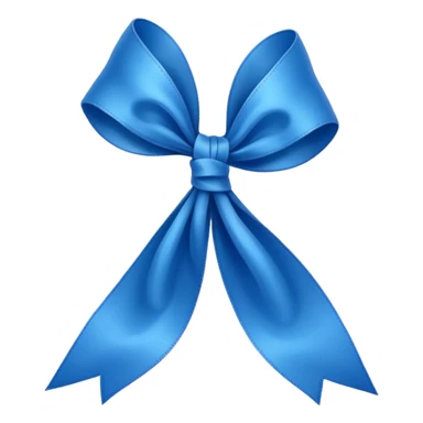 blue ribbon sticker