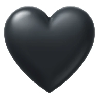 BLACK HEART ON A #30184c BACKGROUND sticker