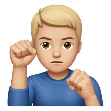 Fight 👋💭 sticker