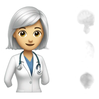 Radiology-doctor-woman sticker