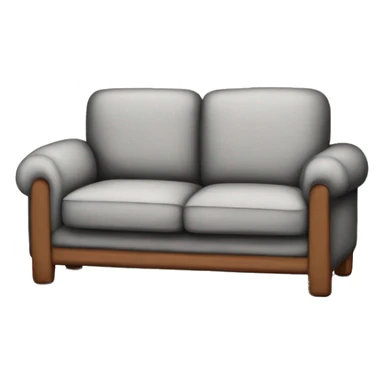 sofa like philip guston painting sticker