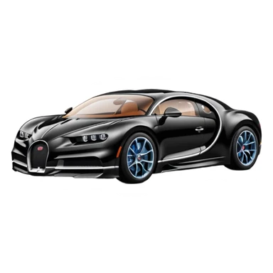 Bugatti Chiron best view  sticker