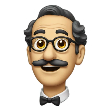 Groucho Marx sticker