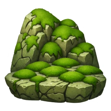 Moss on Stone sticker