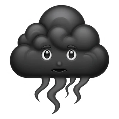 black smoke  sticker