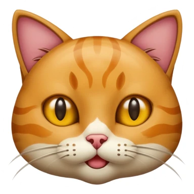 a cat that says huh sticker