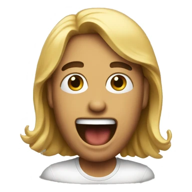 pleasantly surprised musician sticker