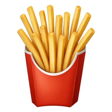 Porzione di patatine grande sticker