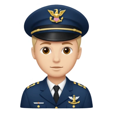 male navy soldier sticker