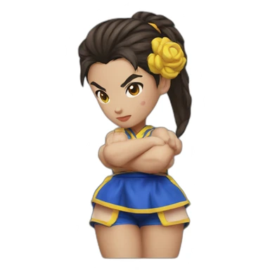 street-fighter-chunli sticker