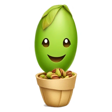 pistachio wishes happy Eid sticker