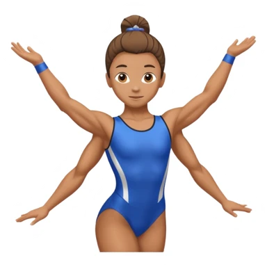 justaucorps gymnastique sticker