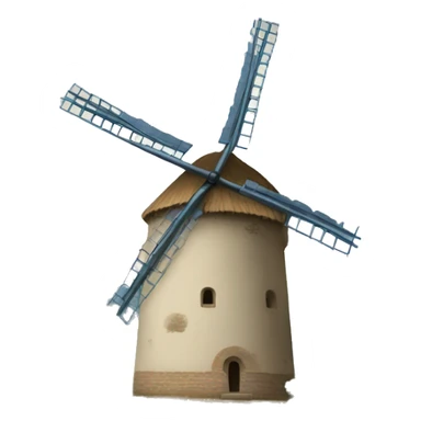 Molino viento sticker