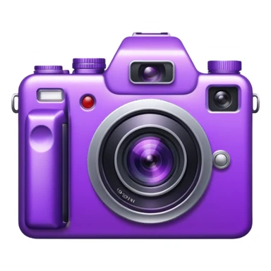 purple câmera sticker