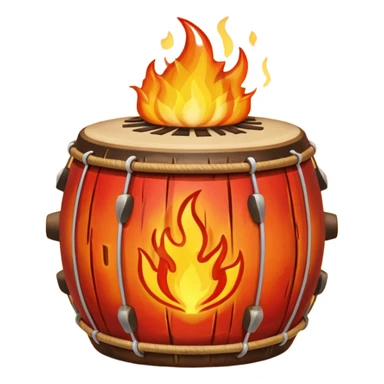 SHAMAN DRUM FIRE sticker