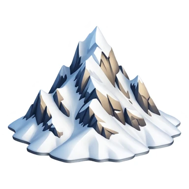 Snow Peak, many snow sticker