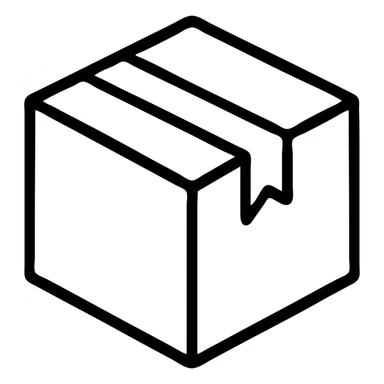 mailing box icon sticker