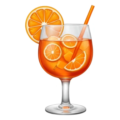 aperol glass sticker