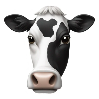 bad with cow print sticker