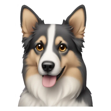 Scotland shepender dog sticker