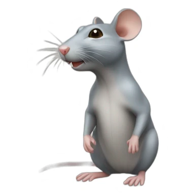 Un rat en costard sticker