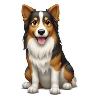 Lassie dog  sticker