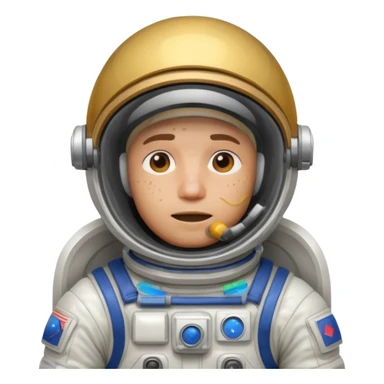 astronaute homme en sueur sticker