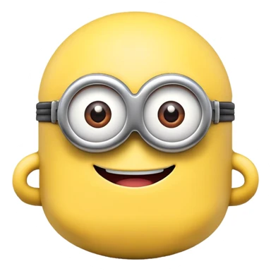 minion and kirby combined sticker