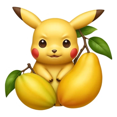 Pikachu holding 2 ba sticker