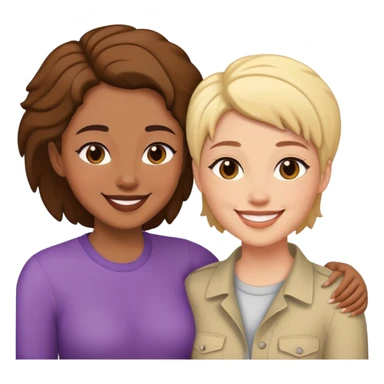 lesbian couple sticker