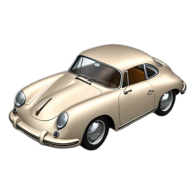Porsche 356 sticker
