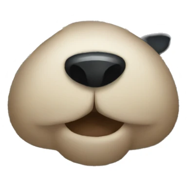 Blue glitter teddy bear cute sticker