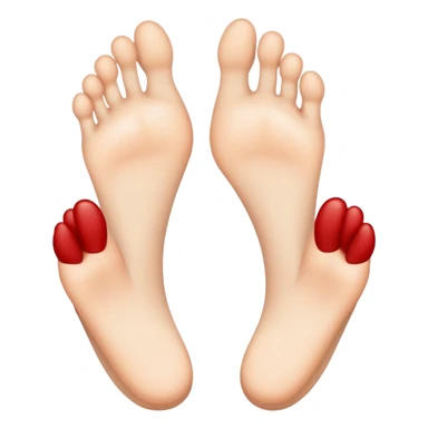 This emoji 🥺 with two feet  sticker