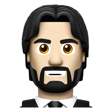 Lego John Wick sticker