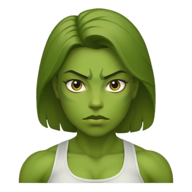 Hulk feminina sticker