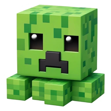 Minecraft Creeper sticker