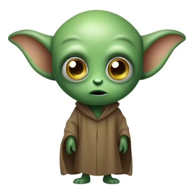 Little Yoda sticker