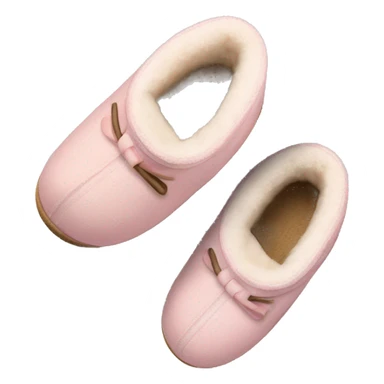 light pink ugg slippers  sticker