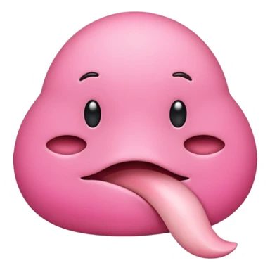 An emoji symbolizing a prostate sticker