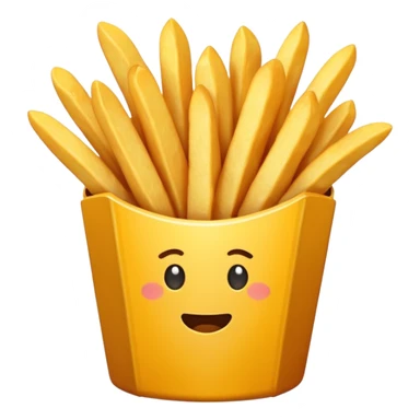 patatine fritte (giallo) sticker