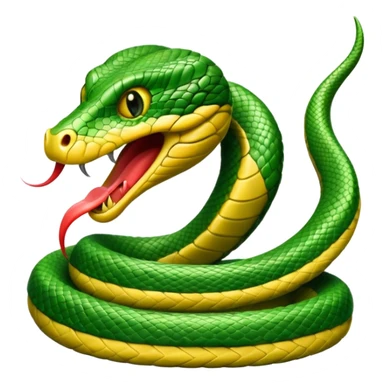 Viper toxic snake sticker