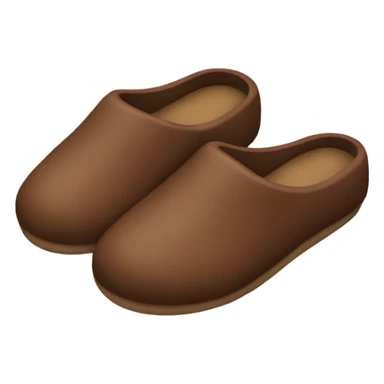 Brown Slippers sticker