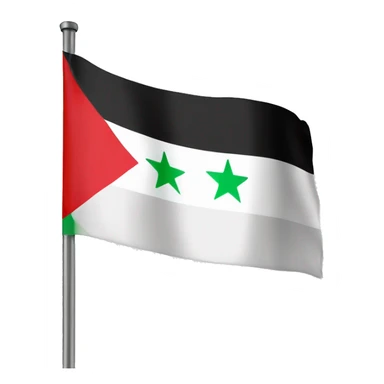 Flag of Free Syria sticker