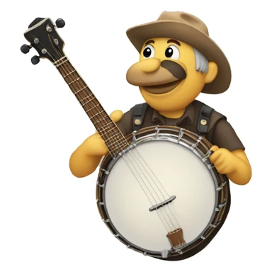 banjo that kills fascism sticker