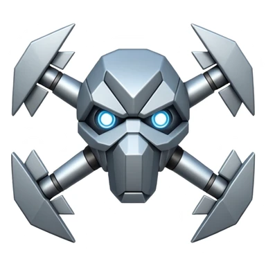 Haz un emoji del Pokémon metagross sticker